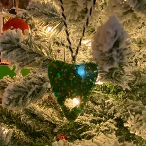 4/10$ Ouija Planchette Christmas Ornament